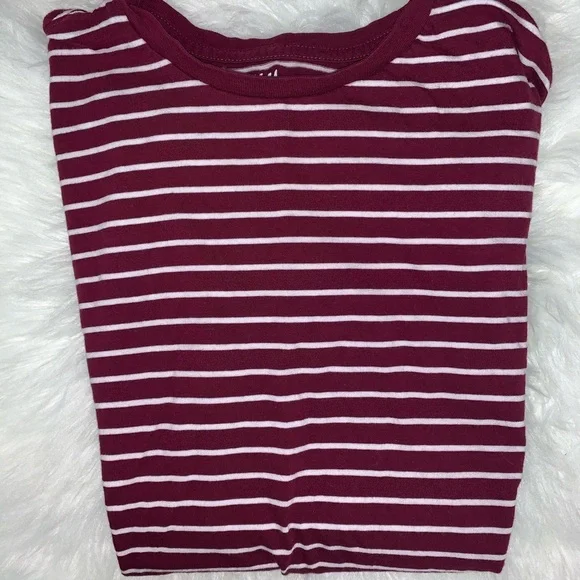 5/$35💥H&M Big Boys Striped Tee - Picture 1 of 3